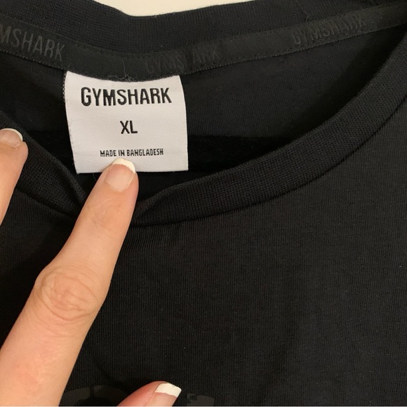 Gymshark Legacy Black Drop Arm Tank - Picture 3 of 5